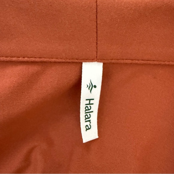 Halara Rust Tie Blouse Women's Small - Picture 7 of 10